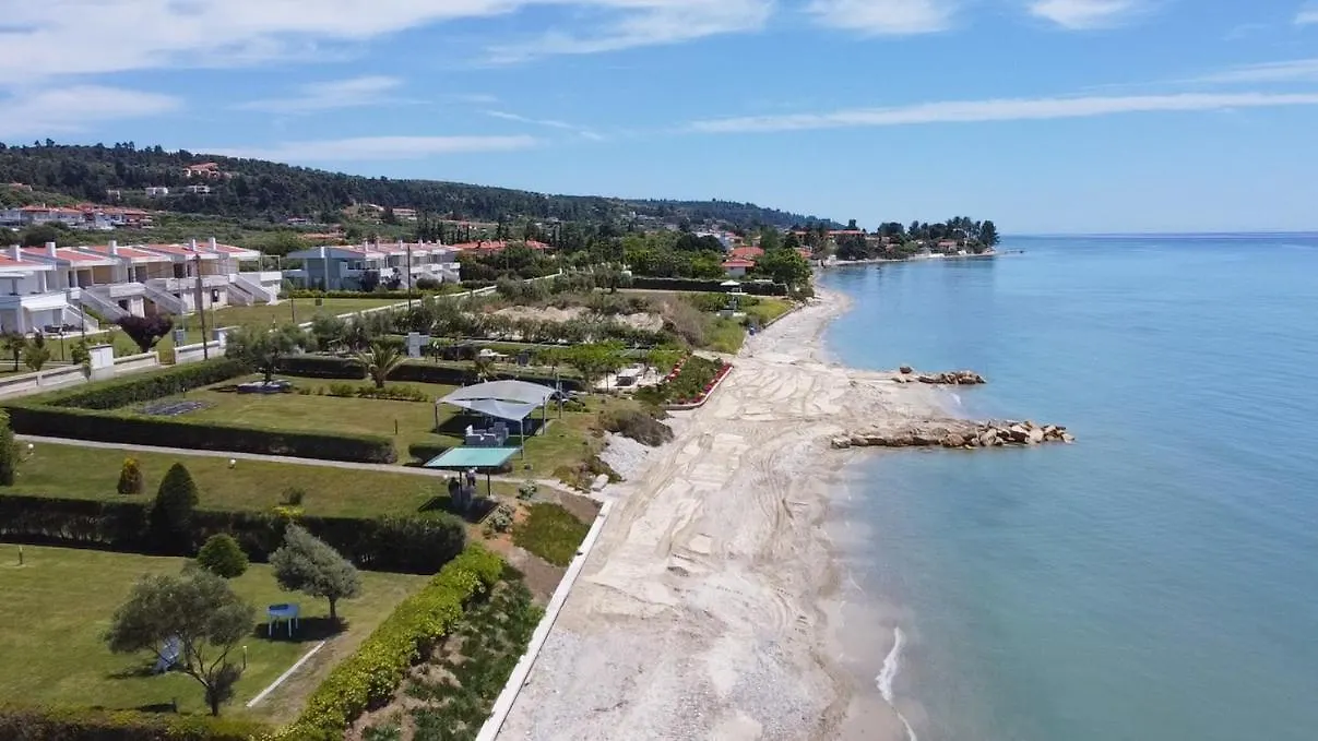 Σπίτι διακοπών Mira Mare Beachfront Villa Νέα Σκιώνη