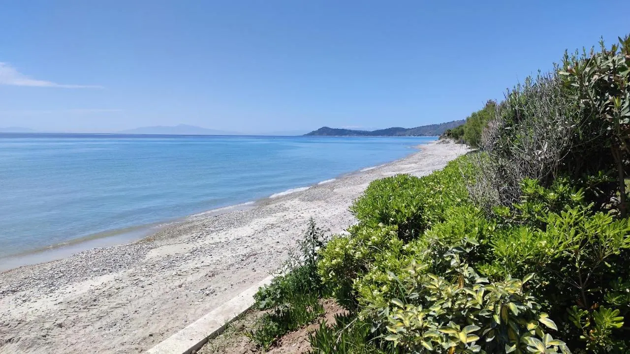 Σπίτι διακοπών Mira Mare Beachfront Villa Νέα Σκιώνη